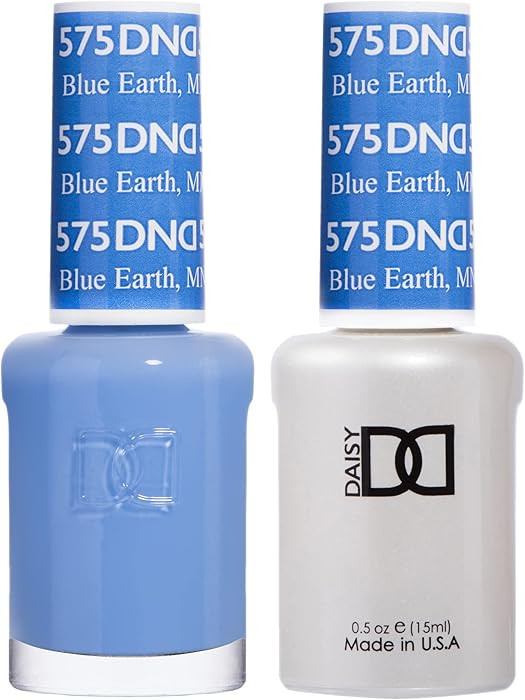 DND Gel Polish Set, Blue Collection, UV/LED GelPolish and Air Dry Nail Lacquer, Matching Chip-Fre... | Amazon (US)