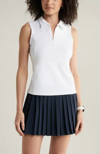 Replay Half Zip Polo Tank | Nordstrom