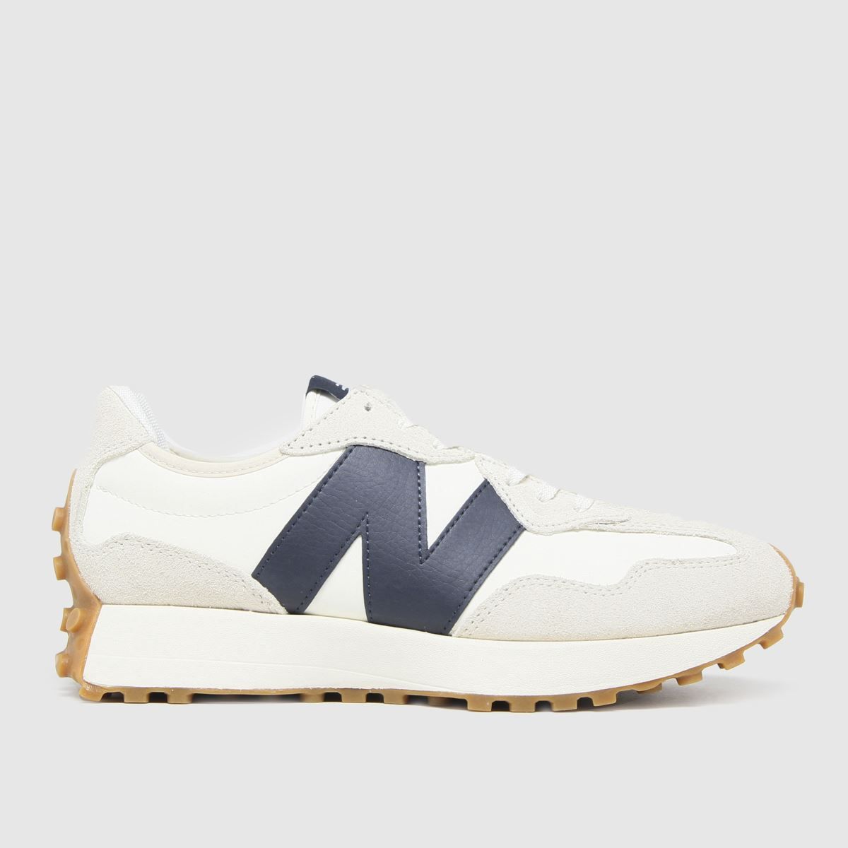 Womens White & Navy New Balance 327 Trainers | schuh | Schuh