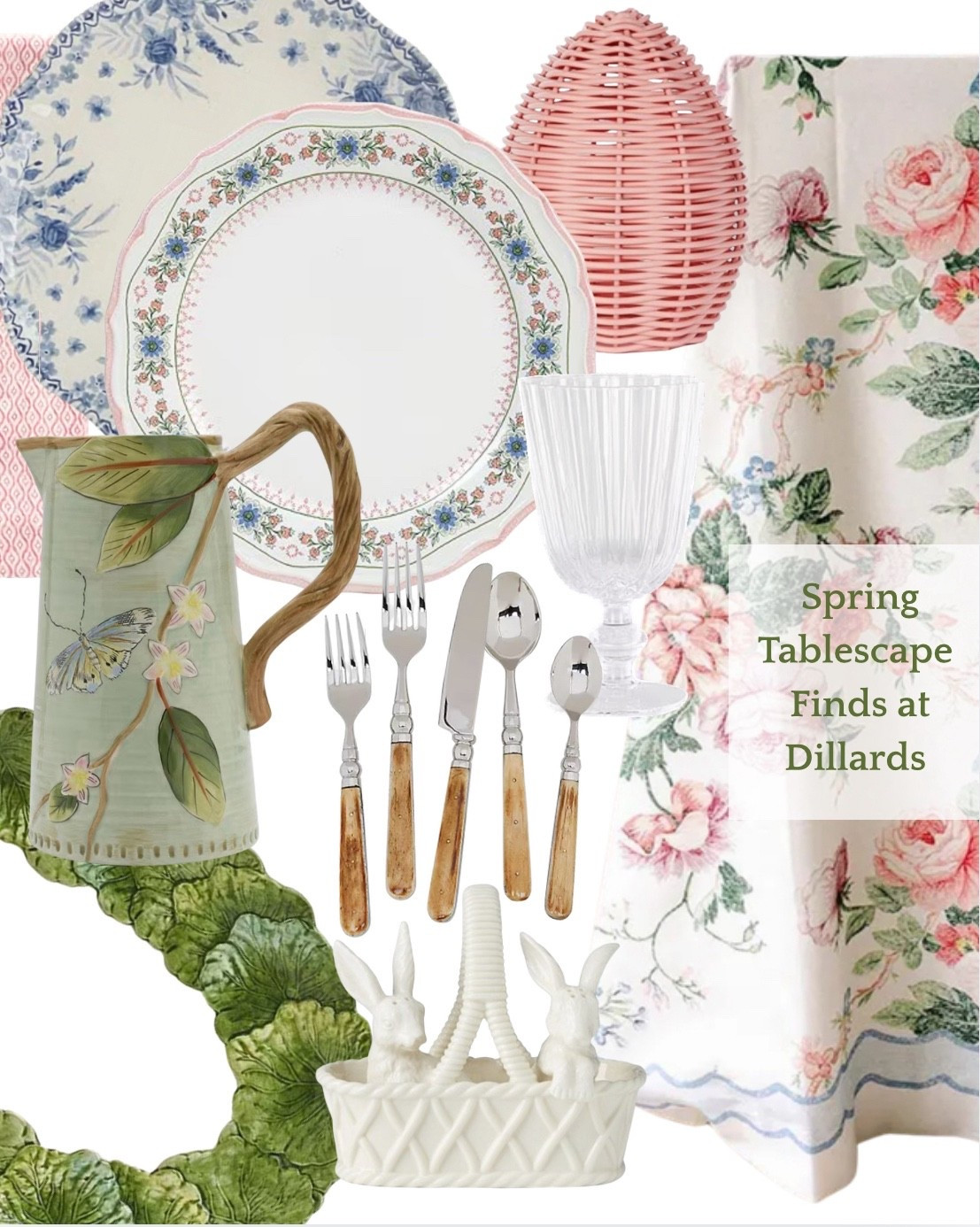 Easter and Spring Holiday tablescape! 

#LTKHome #LTKSeasonal