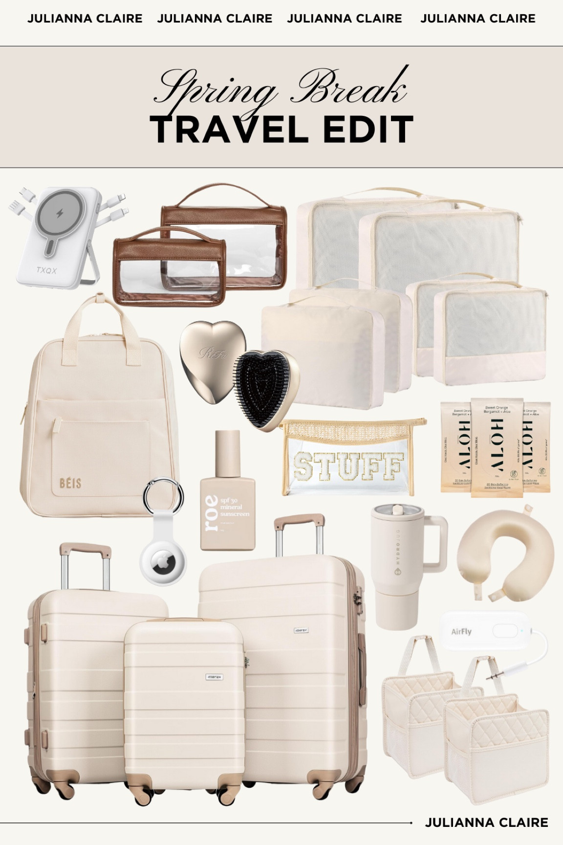 Spring break travel essentials 2025! 

#LTKTravel #LTKSeasonal