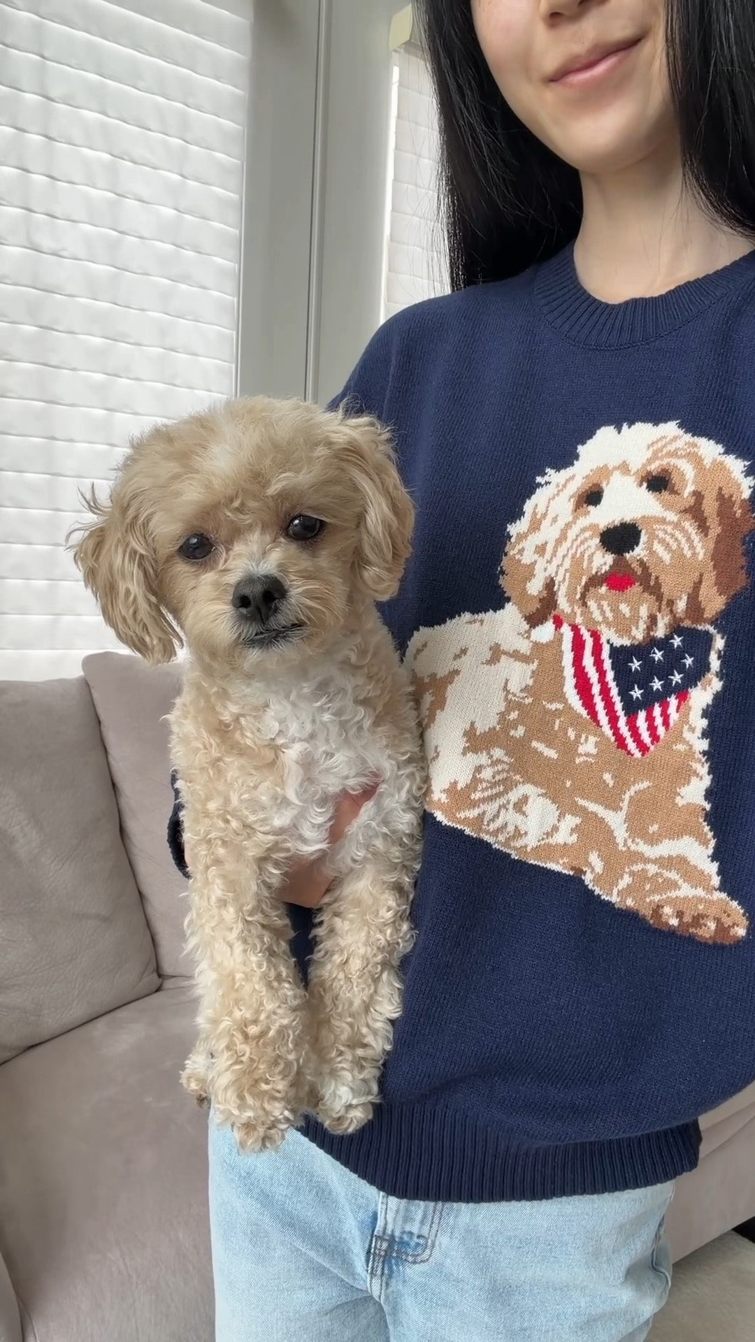 This dog sweater from Target is so cute!! 🥹❤️

#target #targetfinds #targetstyle #sweater #summer #july4 #dog #dogmom #summerstyle @Target

#LTKSeasonal #LTKootd #LTKgrwm