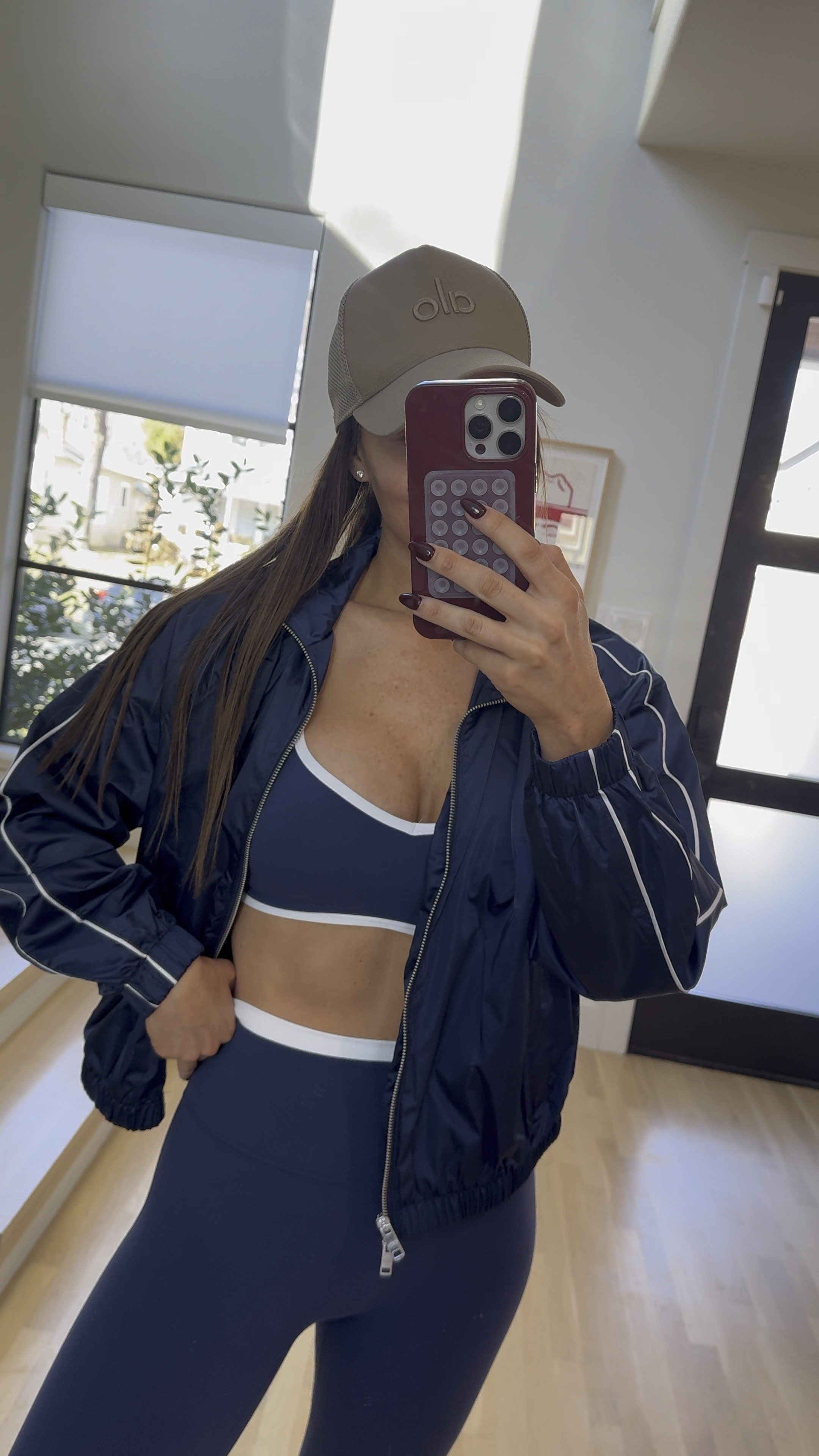Now 30% off at Abercrombie + an EXTRA 15% off with code AFYPB! 

Navy workout set with the matching satin windbreaker is so good! Medium in tops and small leggings 

Activewear 
Abercrombie activewear 


#LTKSaleAlert #LTKActive #LTKFitness