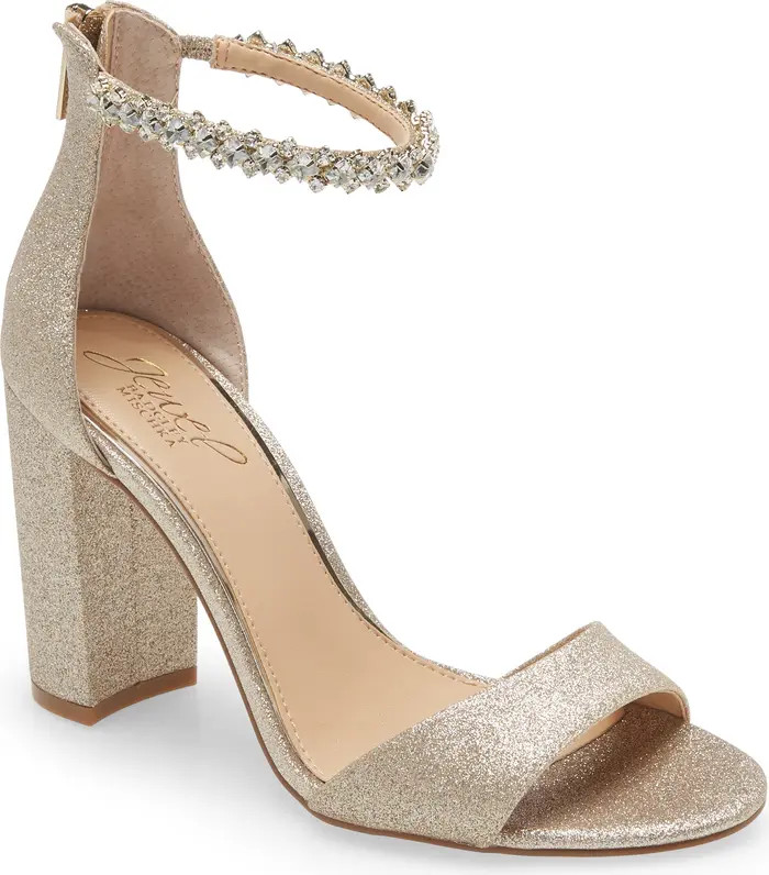 Badgley Mischka Collection Louise Ankle Strap Sandal (Women) | Nordstrom