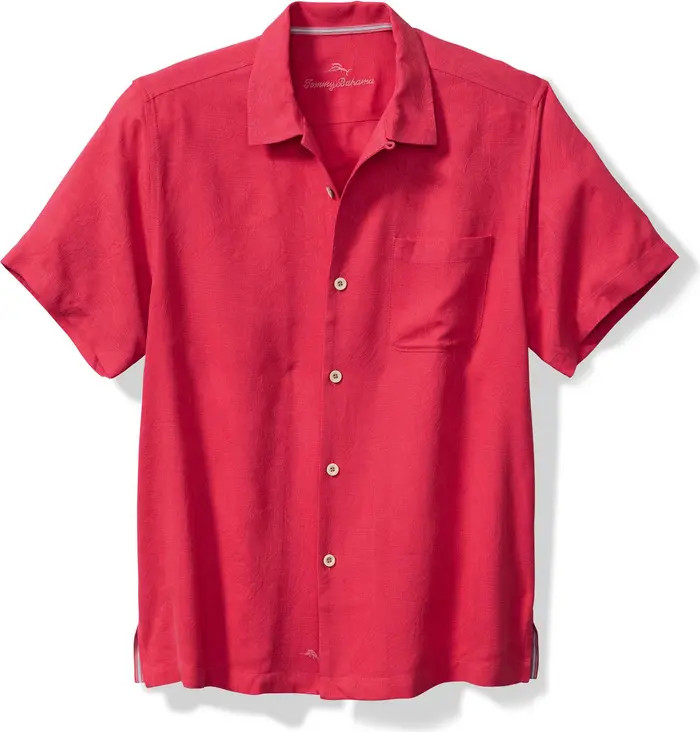 Tommy Bahama Tropic Isle Short Sleeve Button-Up Silk Camp Shirt | Nordstrom | Nordstrom