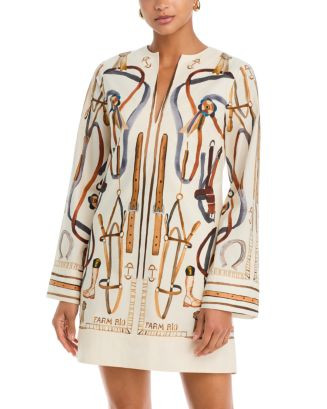 Equestrian Scarf Cape Mini Dress | Bloomingdale's (US)