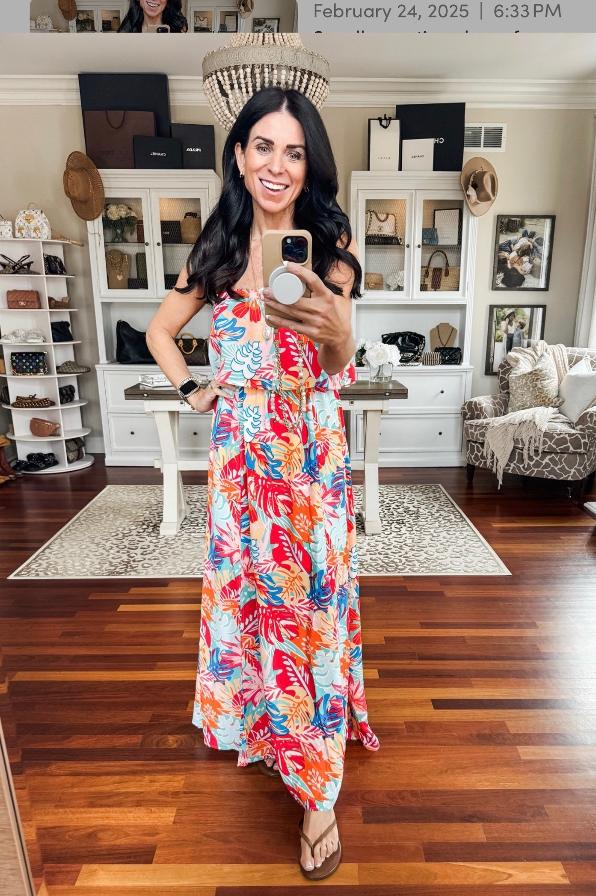 Love this maxi dress for spring or vacay 

#LTKootd #LTKFindsUnder50 #LTKSeasonal