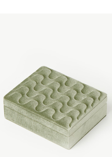 Velvet jewellery box | Harvey Nichols