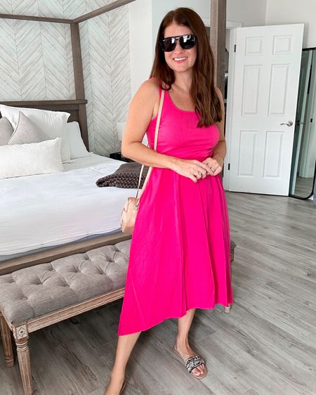 The cutest lightweight high low dress for SUMMER from Amazon Amazon! Wearing a size small and comes intense colors!

#LTKOver40 #LTKStyleTip #LTKFindsUnder50