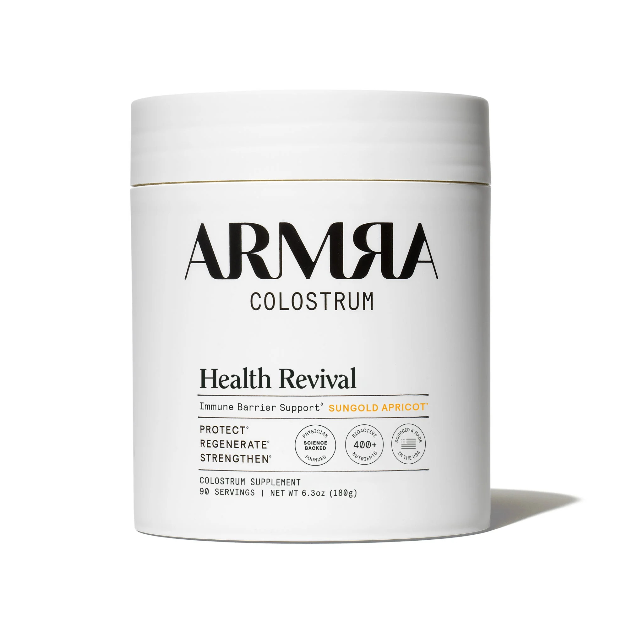 ARMRA Colostrum Sungold Apricot Jar (Testing) (Copy) | ARMRA®