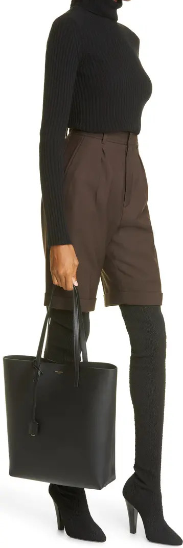 Saint Laurent North/South Shopping Leather Tote | Nordstrom | Nordstrom