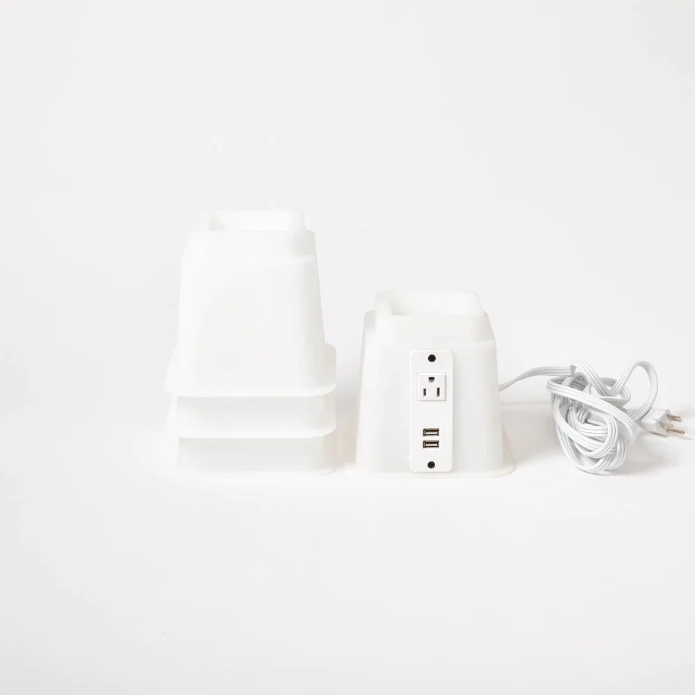 Dormify Powered Bed Risers - Set of 4 | Dorm Essentials - Dormify | Dormify