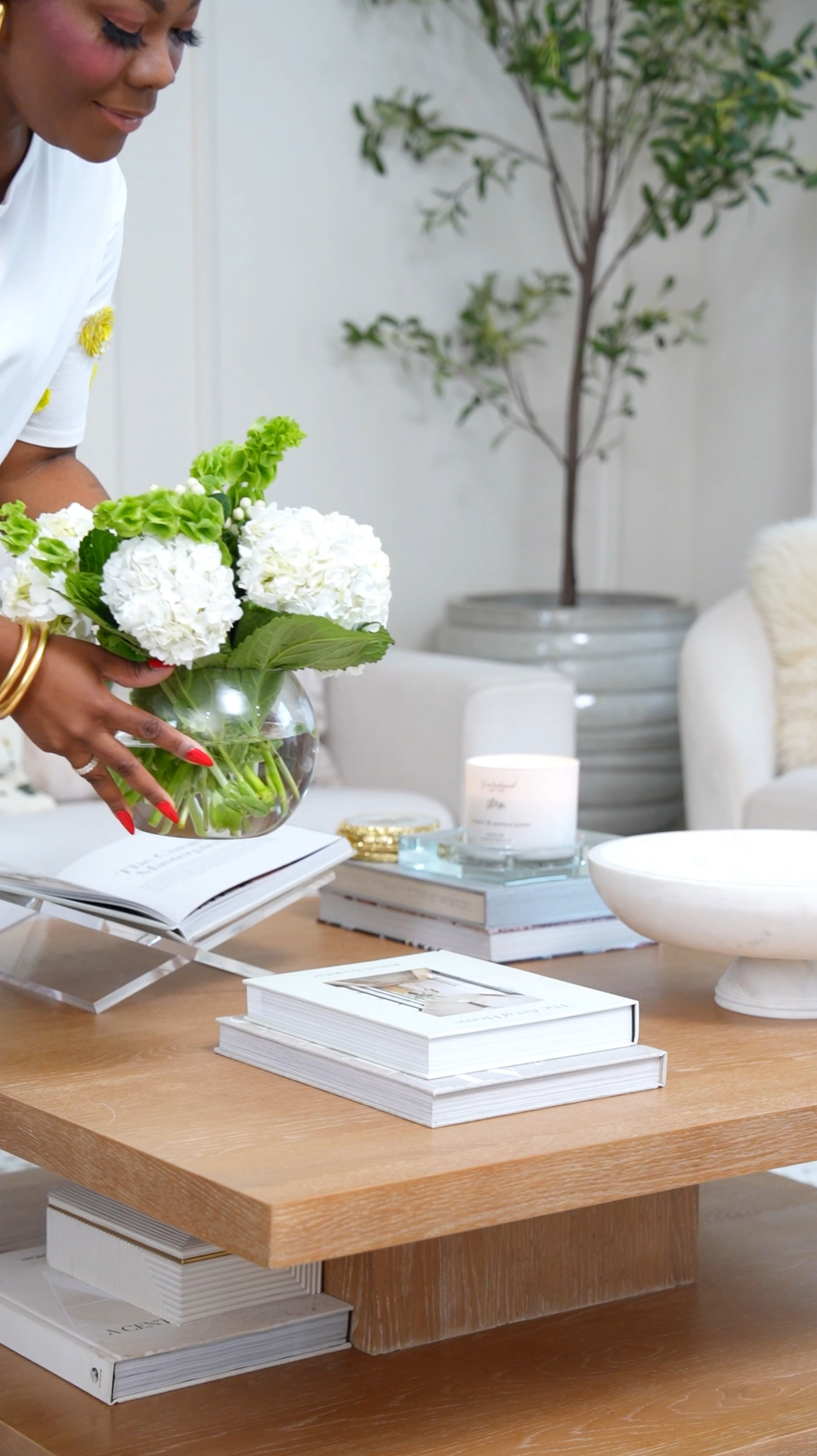 The sound is the caption 💫
Note to self : Focused on enjoying the now, the home we created! There is always going to be a bigger house! 

Shop all my recent spring home finds here! Kitchen styling , living room styling , coffee table books , coffee table , side table , marble bowl , coffee maker  kitchen decor finds 

#LTKHome #LTKSeasonal #LTKVideo