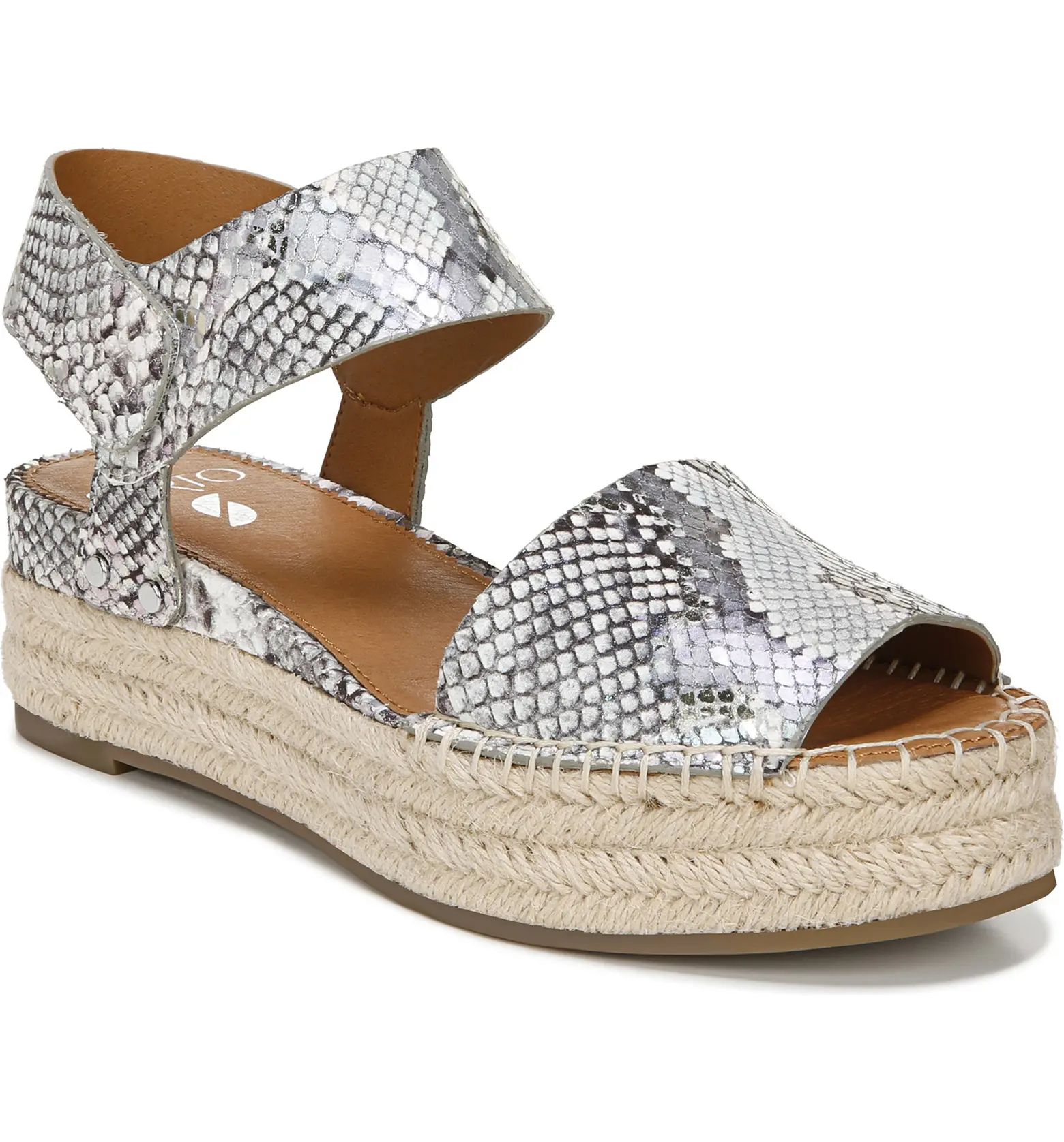 Oak Genuine Calf Hair Platform Wedge Espadrille | Nordstrom