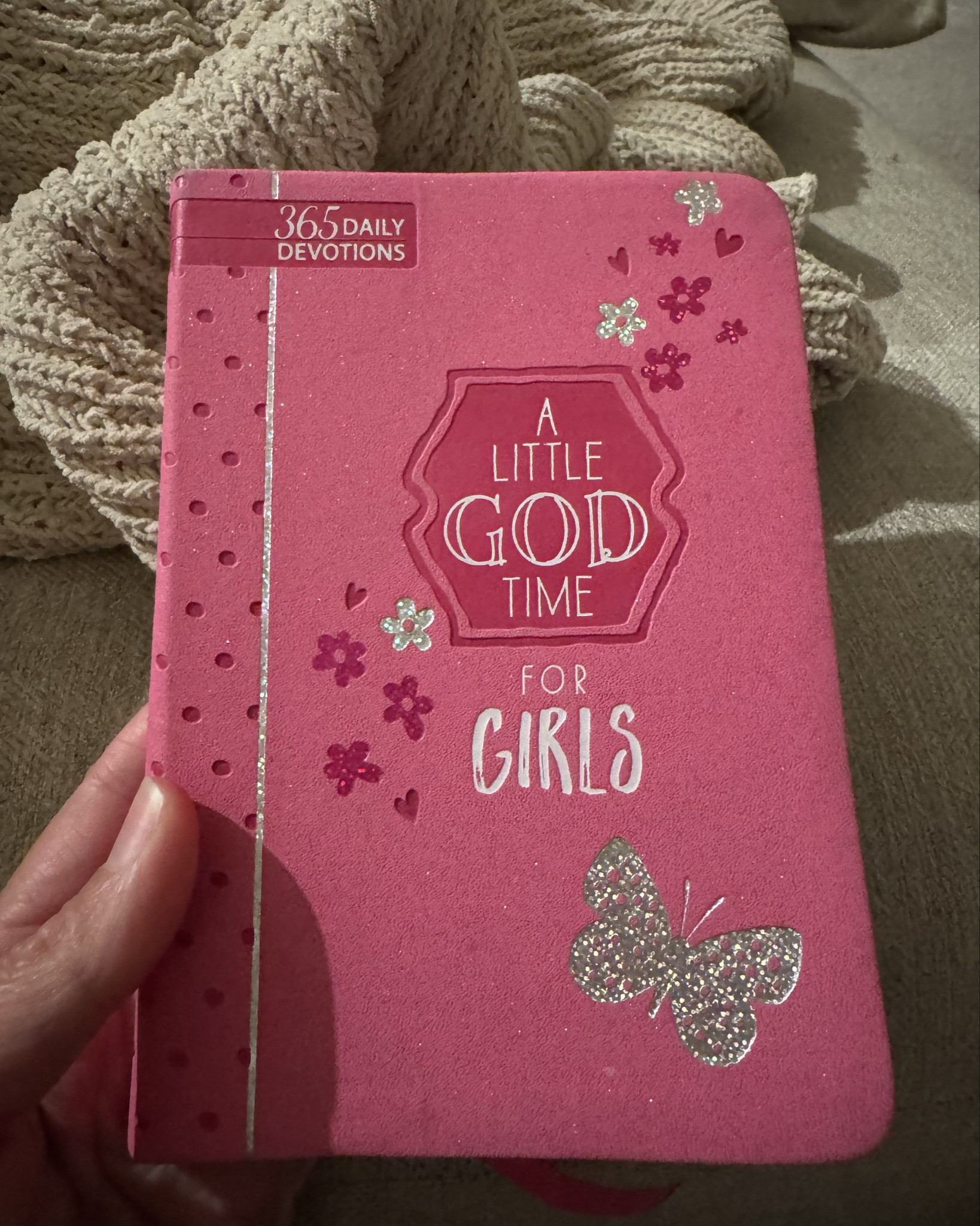 Easter Basket Idea for Girls 🐰💖

My daughter loves this devotional—such a sweet, meaningful addition to her Easter basket! 📖 

Perfect for encouraging daily quiet time in a way that’s relatable and easy for her to connect with ✨

#LTKmomlife #LTKKids