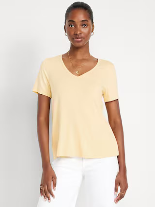 Luxe V-Neck T-Shirt | Old Navy (US)