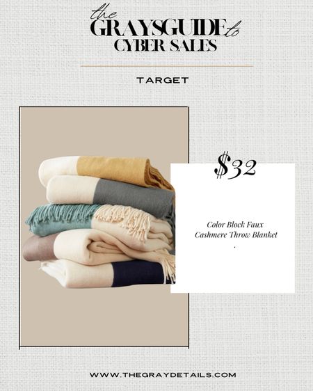 Target blanket $32 on sale cyber Monday

#LTKCyberweek #LTKGiftGuide #LTKhome