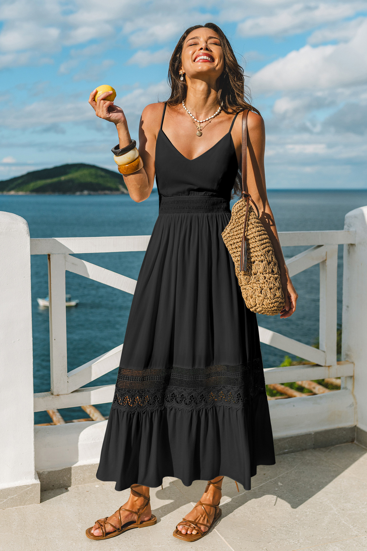 Breathtaking Black Maxi Dress - XS | Cupshe US
