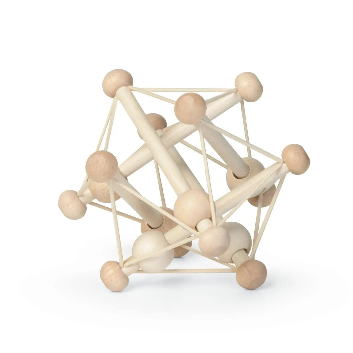 Manhattan Toy Skwish Natural Rattle and Teether Grasping Activity Toy | Amazon (US)