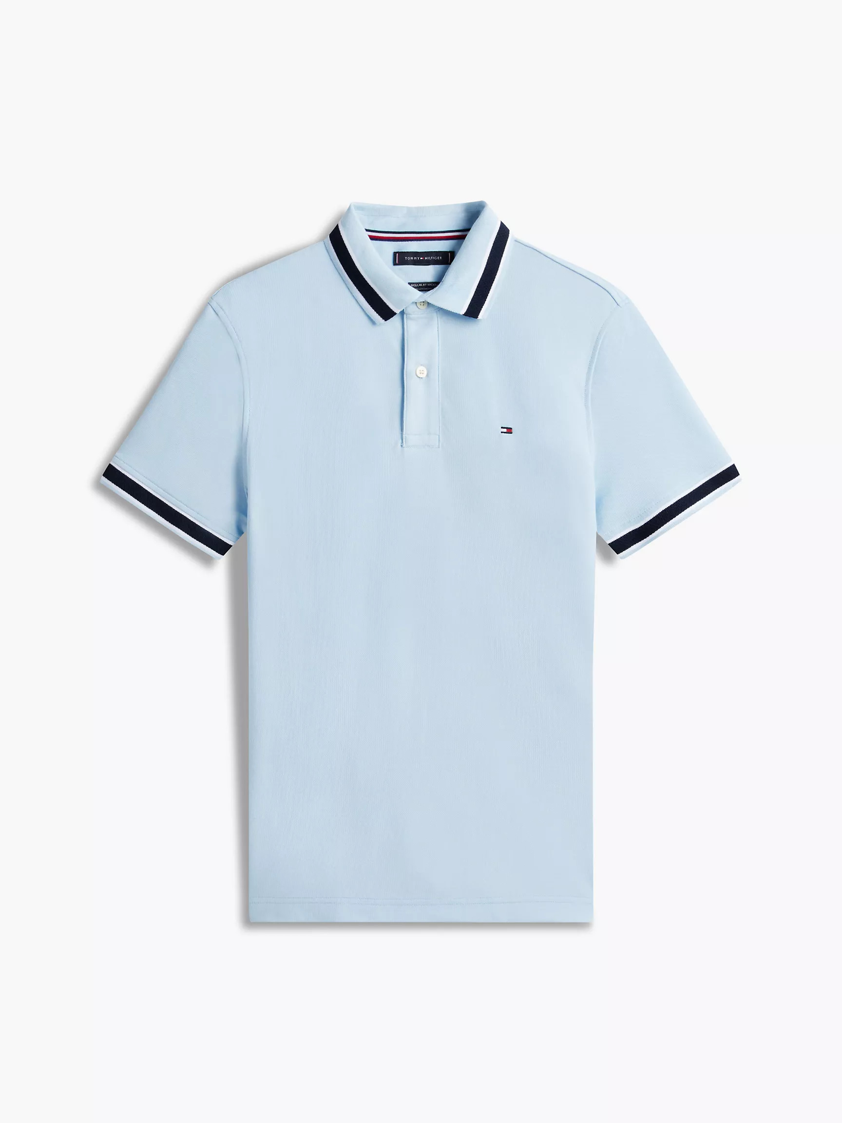Regular Fit Tipped Wicking Polo | Tommy Hilfiger | Tommy Hilfiger (US)