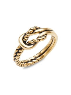 Effy Goldplated Sterling Silver Knot Ring on SALE | Saks OFF 5TH | Saks Fifth Avenue OFF 5TH