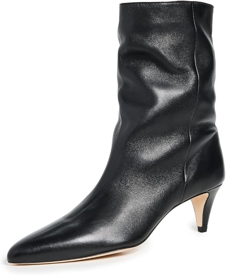 Women's Lysander Black Lamb Nappa Leather Booties | Amazon (US)