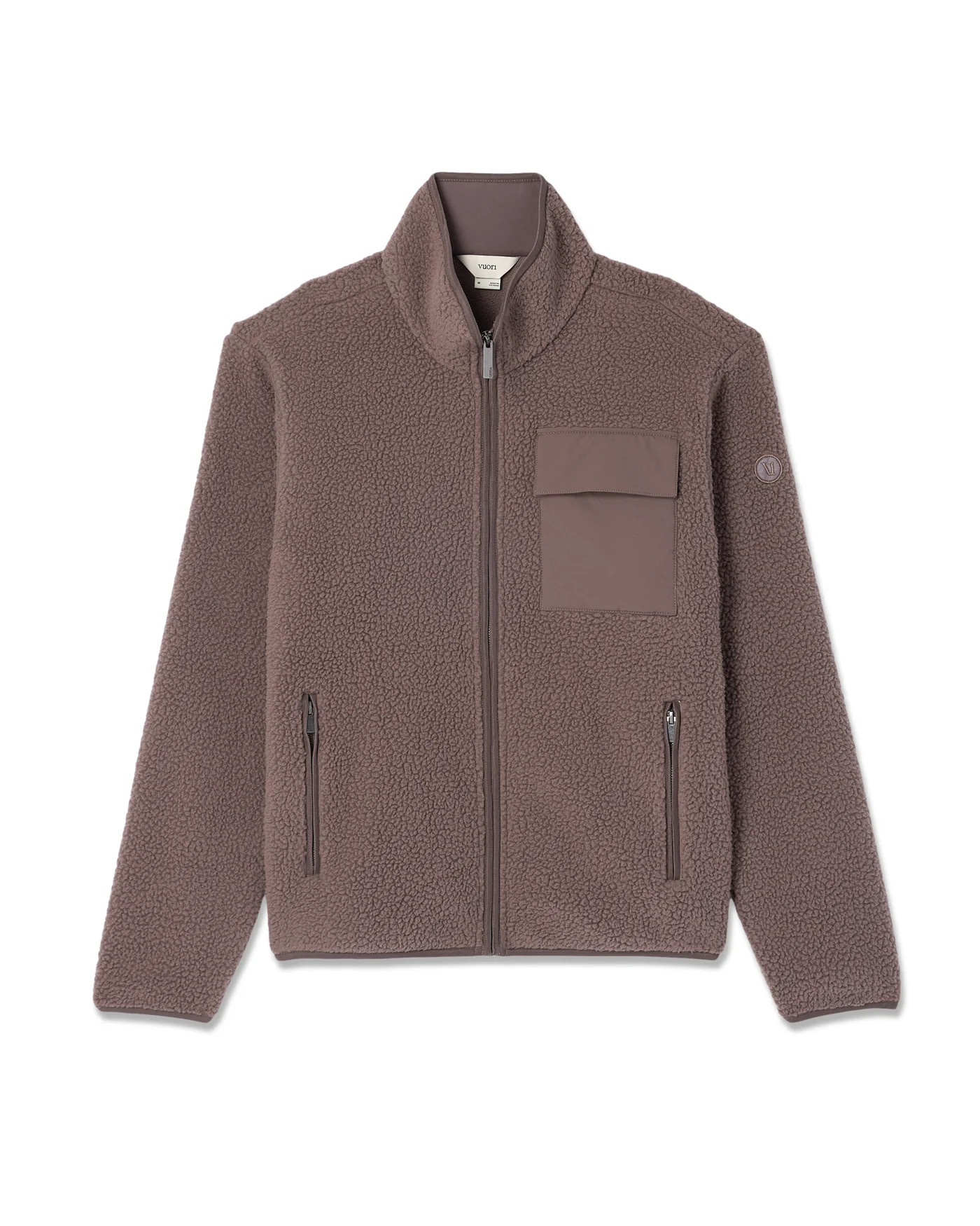 Alpine Fleece Full Zip | Men's Elm Mock Neck Jacket | Vuori | Vuori Clothing (US & Canada)