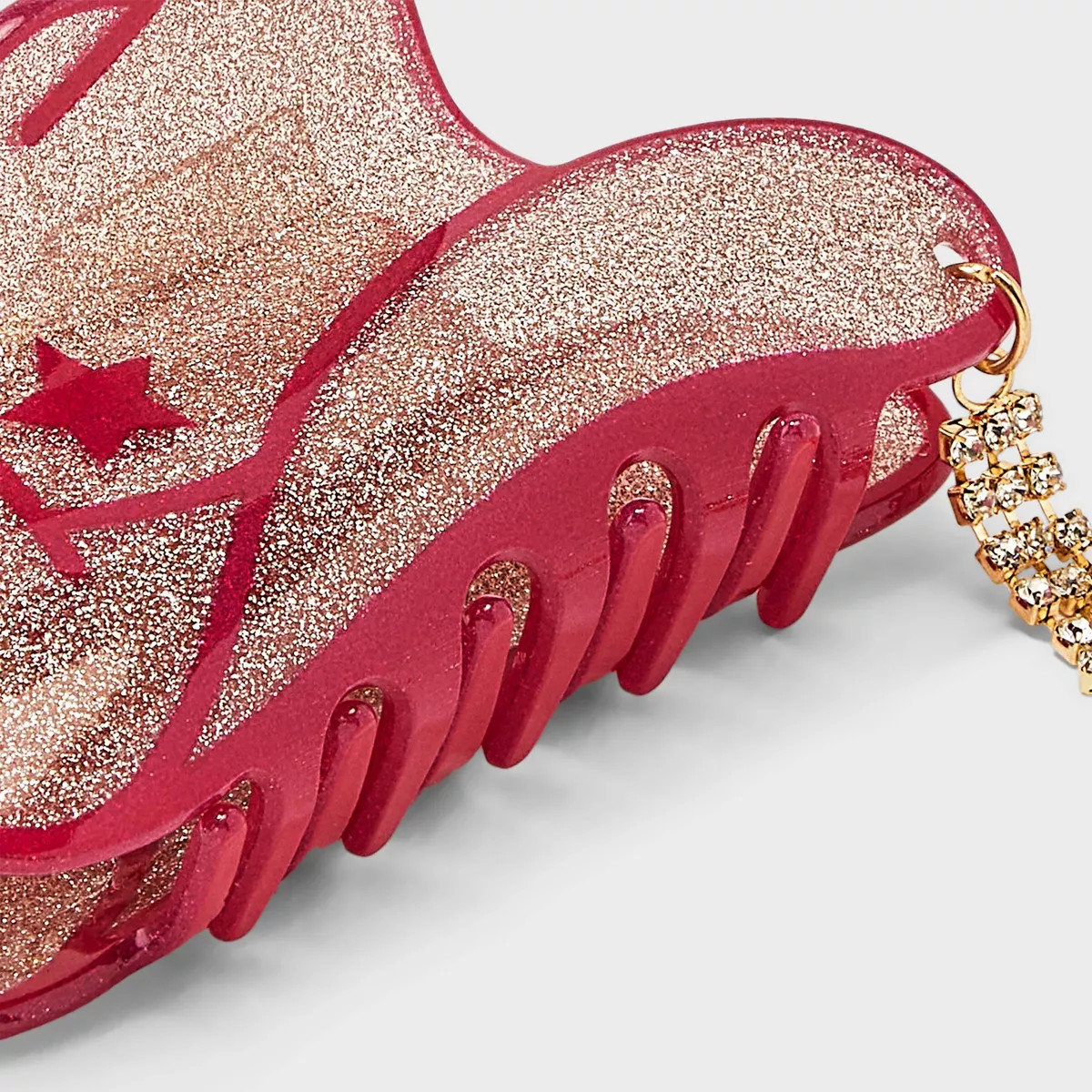 Cowboy Hat/Dangle Hair Claw Clip - Wild Fable™ Red | Target