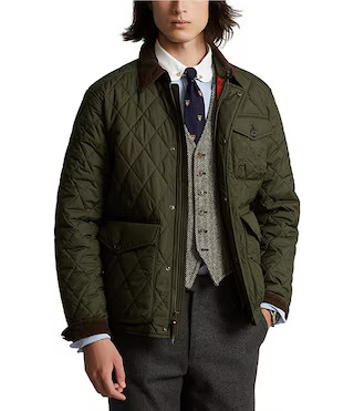 Beaton Quilted Field Jacket | Dillard's