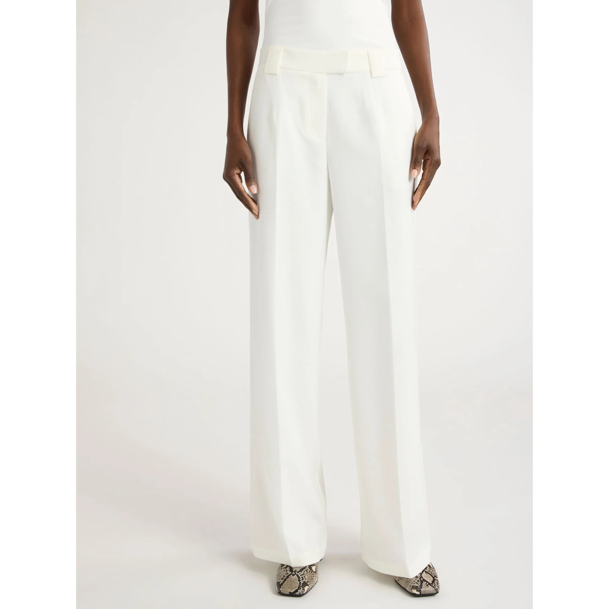 Scoop Women’s and Women's Plus Ultimate Crepe Wide Leg Trousers, 32", 32.5", and 34" Inseams, S... | Walmart (US)