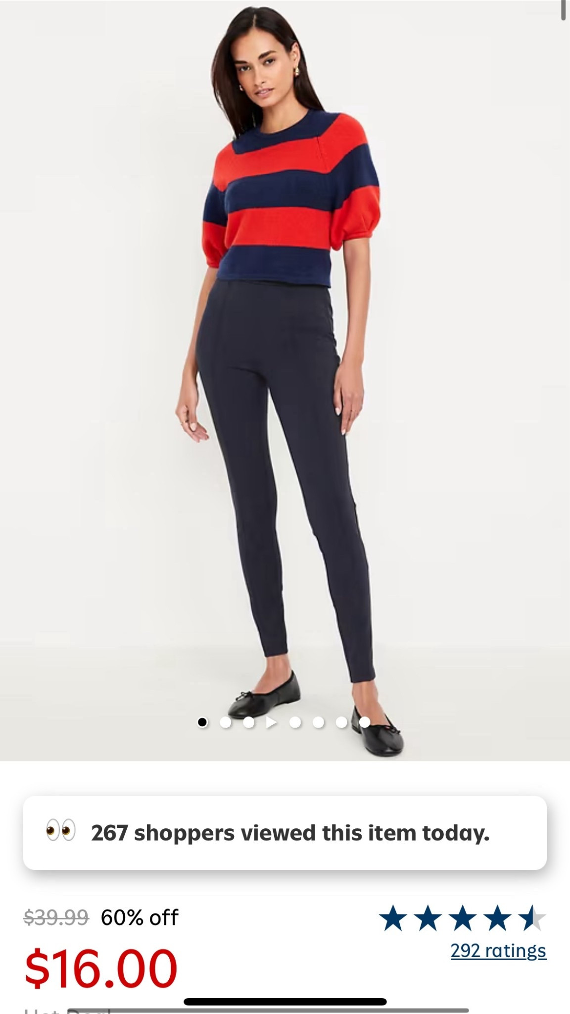 Hot Deal at Old Navy

These high waisted Stevie skinny pants are $16!!

Such a great deal. These will be cute in the Spring too with sandals.

4 colors


#LTKmomlife #LTKSaleAlert #LTKWorkwear