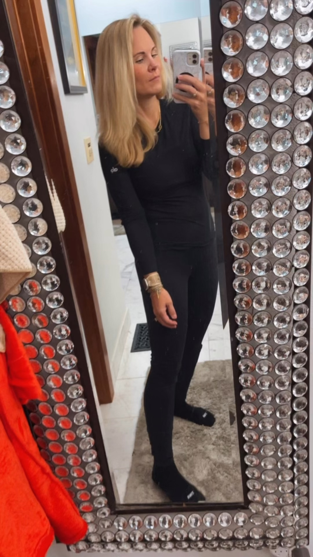 That effortless, elevated activewear look 🤍
An **ALO long sleeve top paired with Lululemon leggings** is one of those outfits that always works—clean, flattering, and comfortable without looking sloppy. The long sleeve is lightweight, breathable, and perfect for layering, while the Lululemon leggings are smoothing, supportive, and stay put whether you’re running errands, walking, traveling, or actually getting a workout in.

This is my go-to “off-duty but still put together” uniform—add a sleek bun, sunglasses, and sneakers and you instantly look polished with minimal effort. It’s the kind of outfit you’ll reach for on repeat because it feels good *and* looks good.

**Keywords:** ALO workout top, Lululemon leggings outfit, elevated activewear, athleisure outfit, everyday workout clothes, mom athleisure, casual sporty outfit, leggings outfit ideas, comfortable but chic, Pilates outfit, walking outfit, travel athleisure


#LTKmorningroutine #LTKgrwm #LTKfitnessgoals