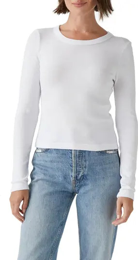 Michael Stars Orion Crop Long Sleeve T-Shirt | Nordstrom | Nordstrom