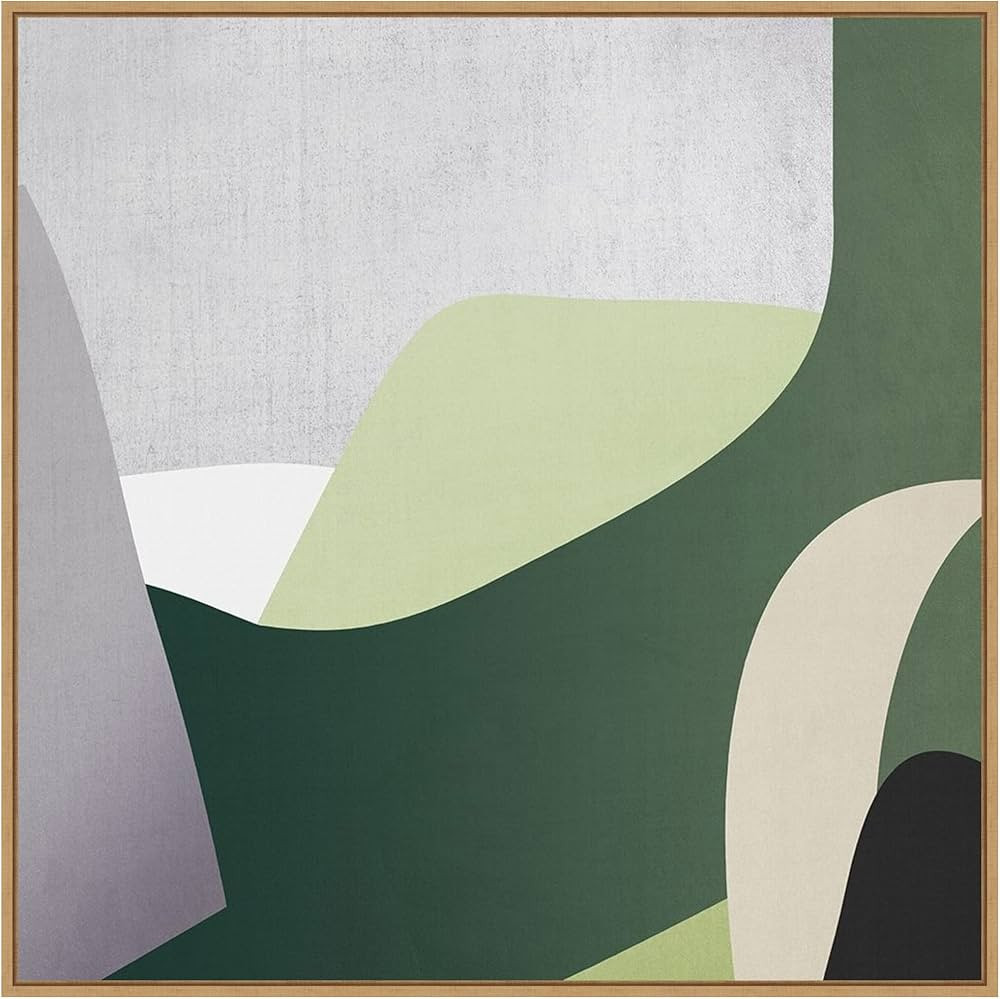 Amanti Art Framed Canvas Wall Art Print (30x30) Montage by Urban Road Float Framed Canvas Art for... | Amazon (US)