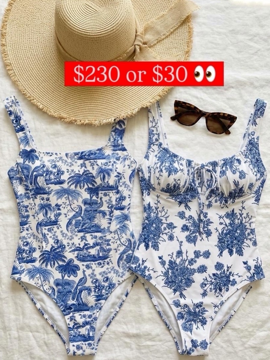 Designer dupe swimsuit

#LTKSwim #LTKTravel #LTKSeasonal