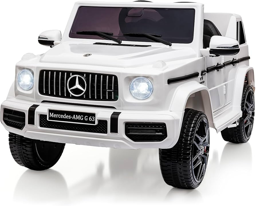 12V Kids Ride On Car, Hetoy Licensed Mercedes-Benz G63 Electric Car Battery Powered w/Parent Remo... | Amazon (US)