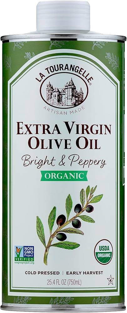 La Tourangelle, Organic Extra Virgin Olive Oil, Cold-Pressed High Antioxidant Picual Olives From ... | Amazon (US)