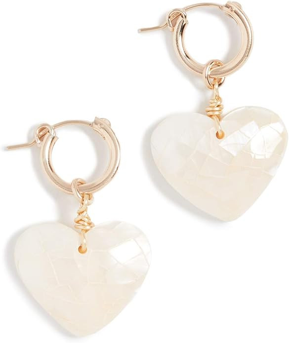 Brinker + Eliza Women's Little Love Earrings | Amazon (US)