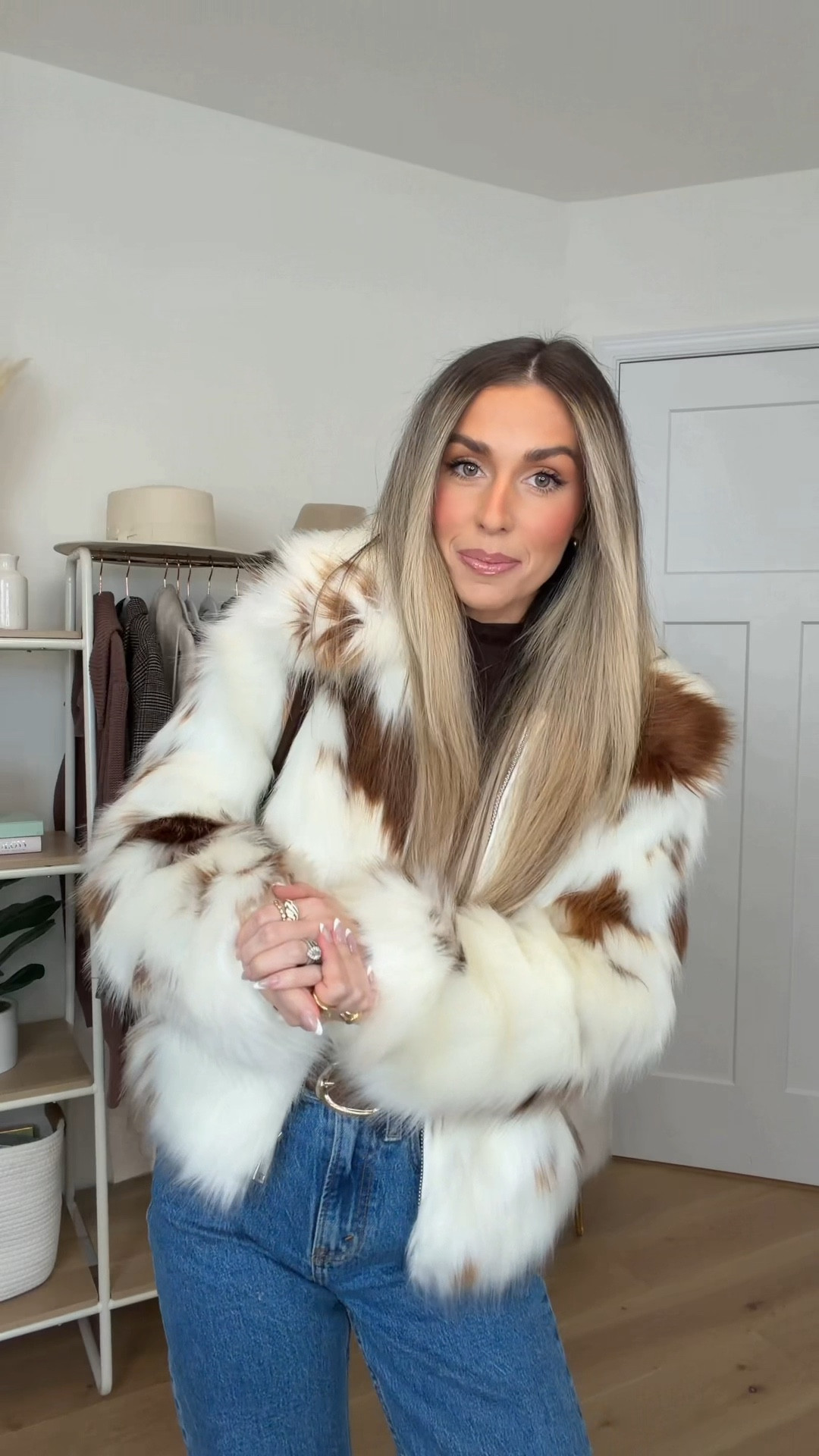 Get dressed with me for hair appointment day 🤍✨ size xs in the top, xxs in my coat, 24 short in the jean and size up 1/2 size if in between for the boots 

#LTKootd #LTKgrwm #LTKdayinmylife