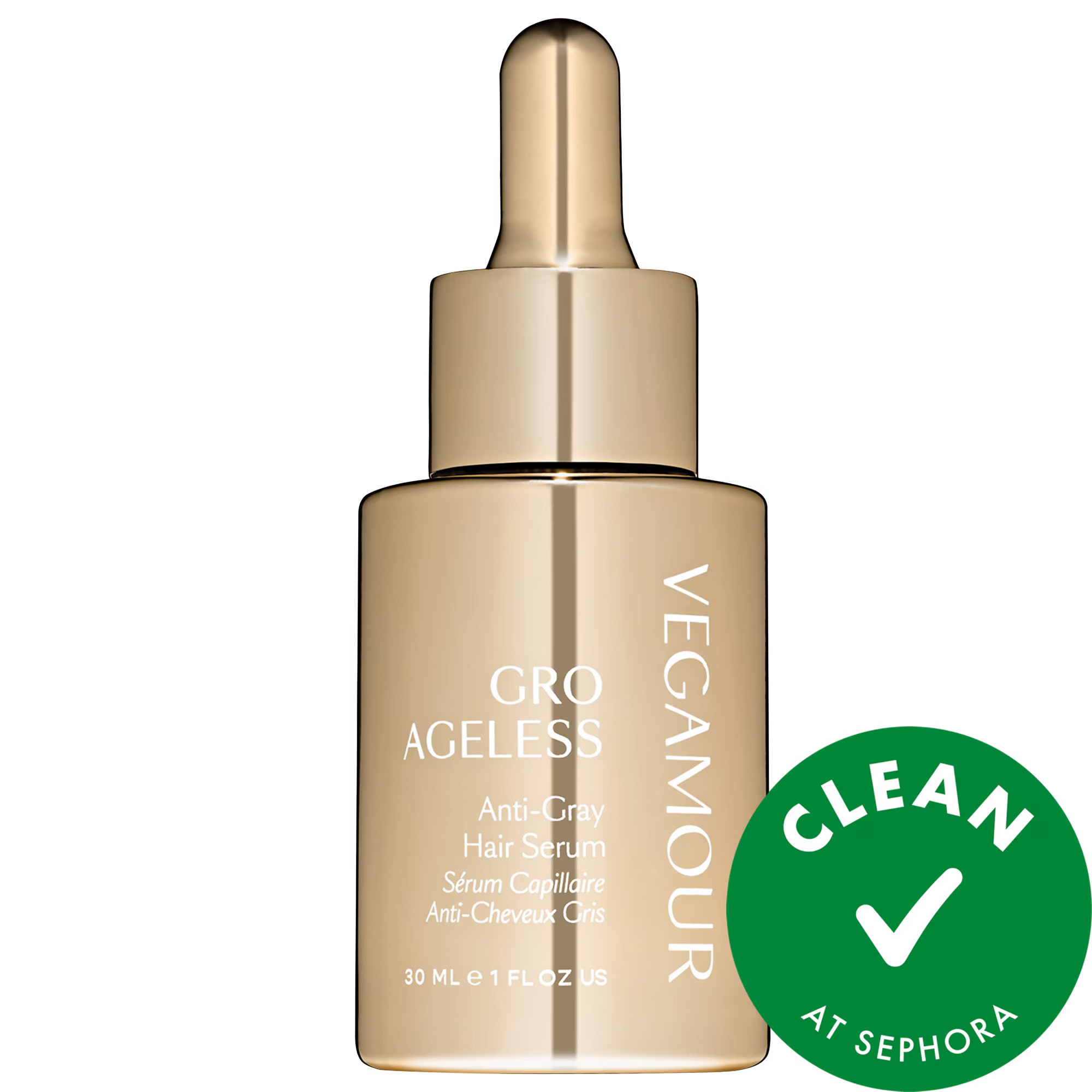 Vegamour GRO AGELESS Anti-Gray Hair Serum 1 fl oz / 30 mL | Sephora (US)