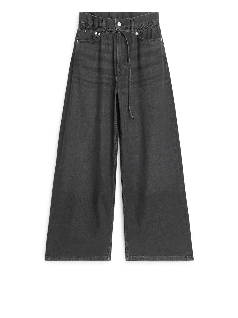 Paperbag Denim Trousers | ARKET (US&UK)