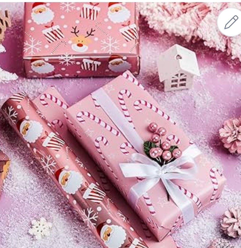 #pinkwrappingpaper #girlwrappingpaper #christmaswrapping #pinkchristmas #wrappingpaper

#LTKSaleAlert #LTKHoliday #LTKSeasonal