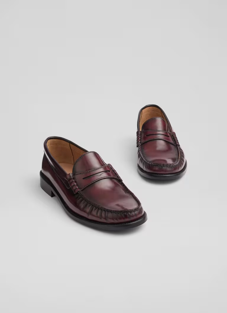 Solo Bordeaux Casual Loafer | L.K. Bennett (UK)
