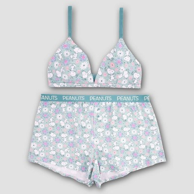 Women's Snoopy Cami & Boxer Set - Multicolor M | Target
