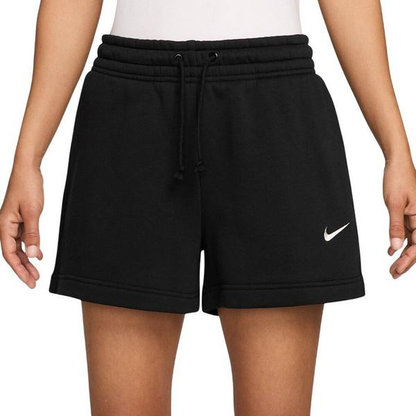 Women's Nike Sportswear Phoenix Fleece Shorts Large Black/Sail | Scheels Sports