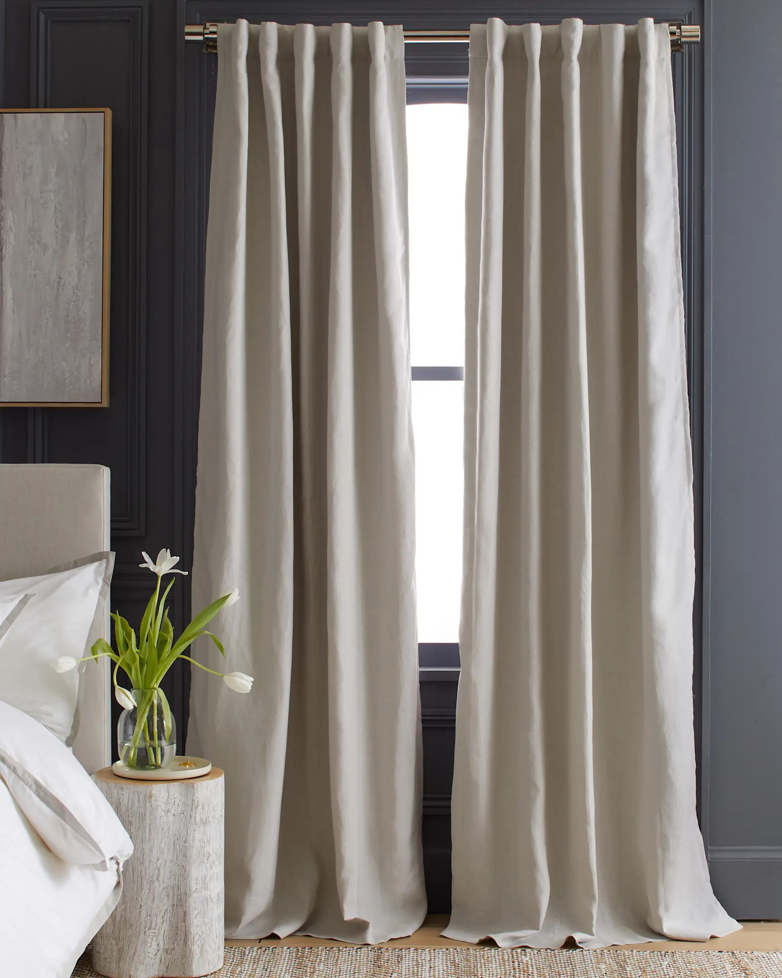 European Linen Blackout Curtain | Quince