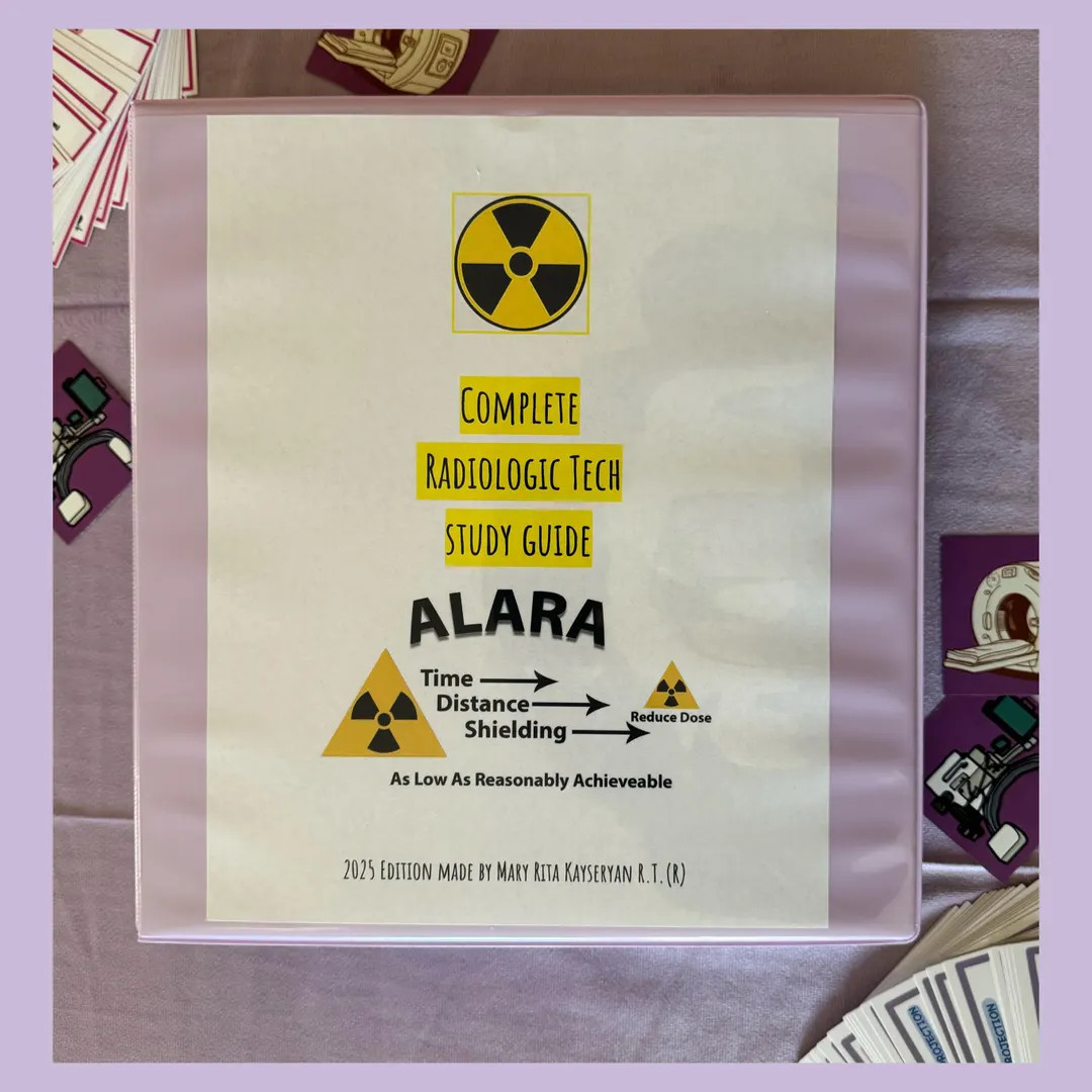 2025 Complete Radiologic Technologist Study Guide Binder - Radiology Tech Study Guide - ARRT Stud... | Etsy (US)