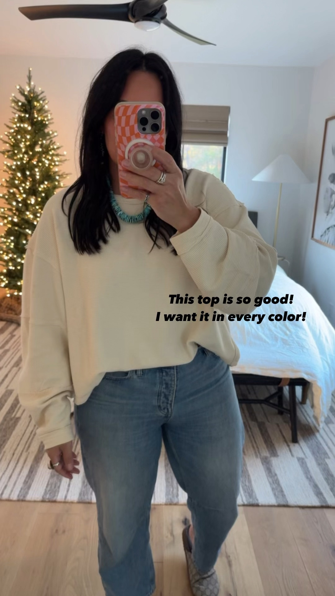 This is a new arrival and I want it in every color option! It’s oversized…I’m a size 10 and bought a medium. I could have done a small, but love the oversized fit  

#LTKOver40 #LTKTravel #LTKMidsize