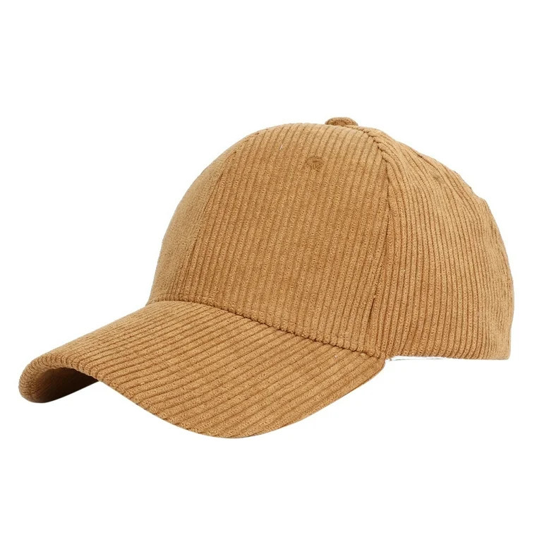 Ongmies Baseball Caps Corduroy Baseball Cap for Men Women Sports Hats Warm Outdoor Travel Gift Ac... | Walmart (US)