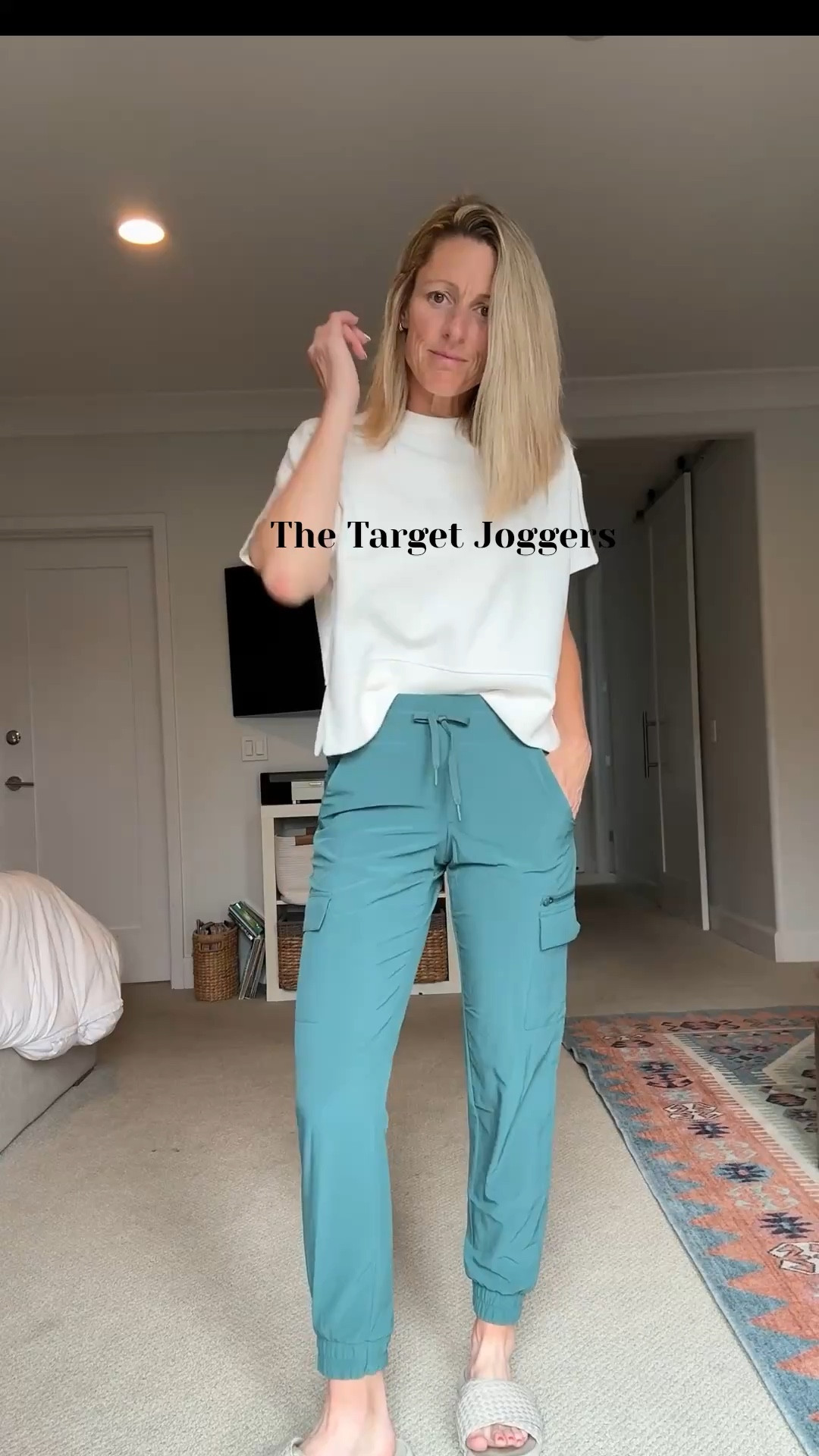 Because joggers are my go to next to leggings, I’m loving the fit of these target, joggers, lightweight, and great for spring.  

#SpringActiveWear #targetfinds #MomOutfit #WeekendOutfit #SpringOutfit ￼

#LTKActive #LTKmomlife #LTKSeasonal